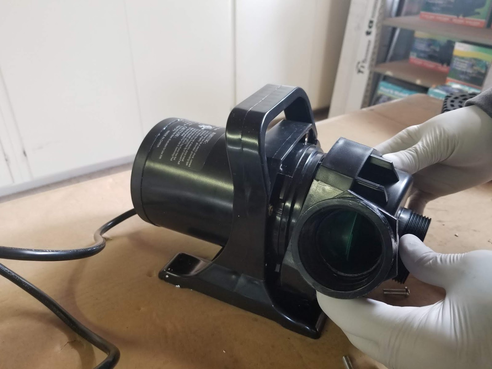 Helpful tips for fountains and ponds! How to replace an impeller on an pond fountain