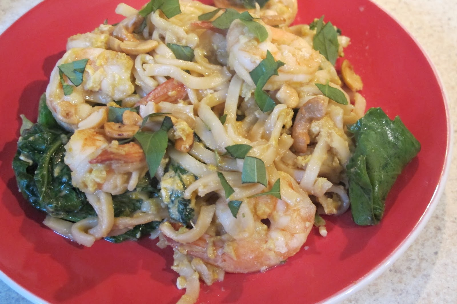 Laura's Culinary Adventures Shrimp Pad See Ew