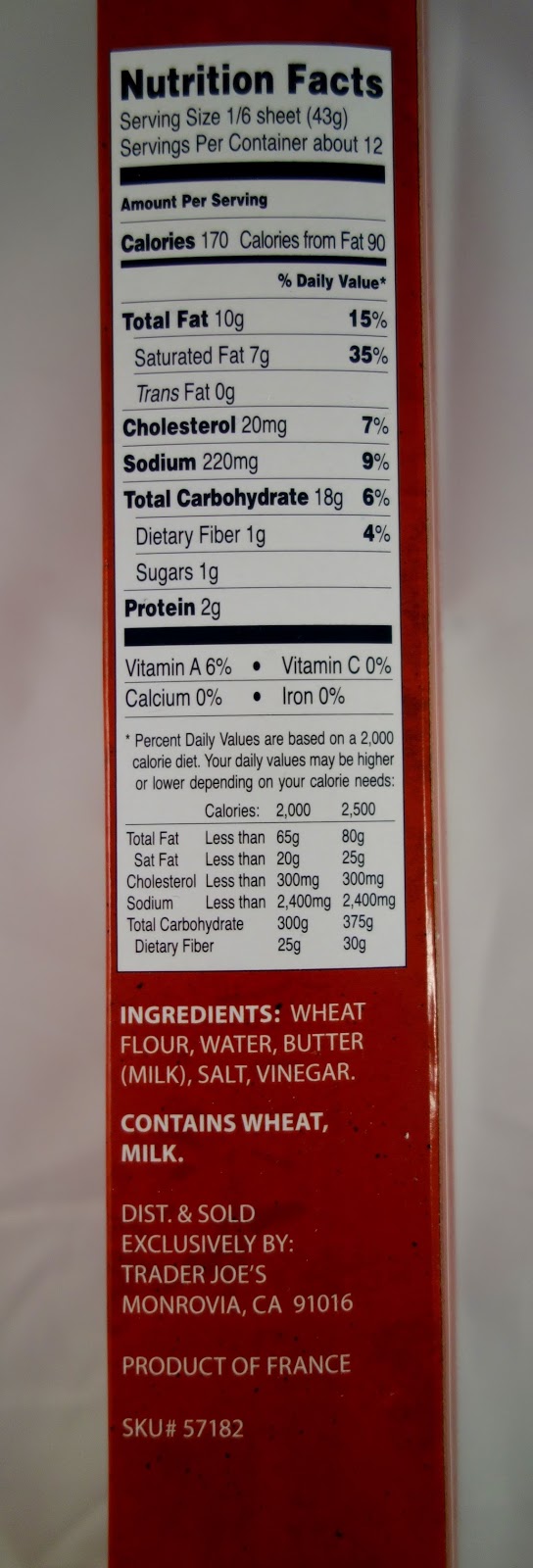 Trader Joe's Puff Pastry