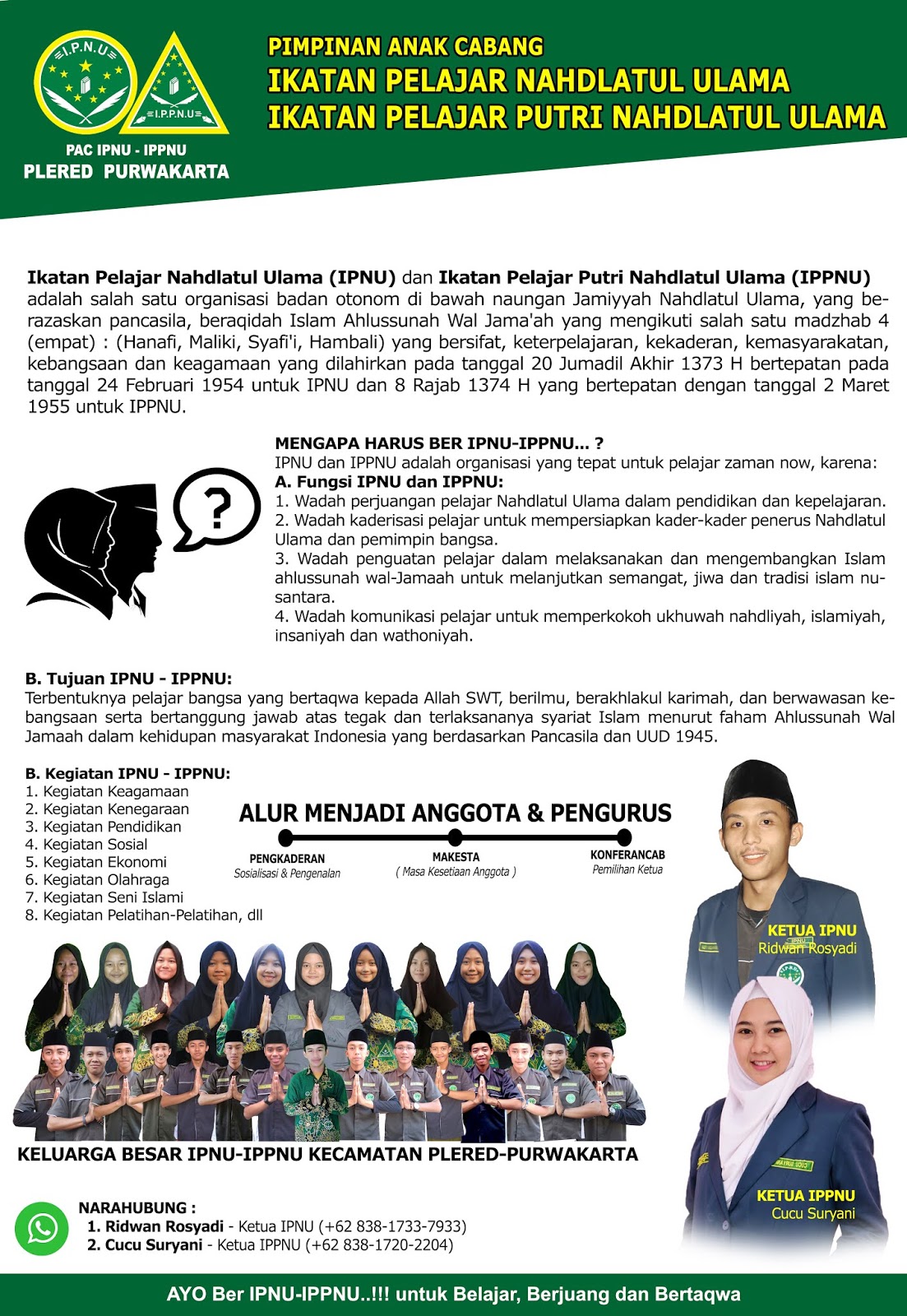Pac Ipnu Ippnu Plered Purwakarta Ipnu Ippnu Kecamatan Plered Purwakarta