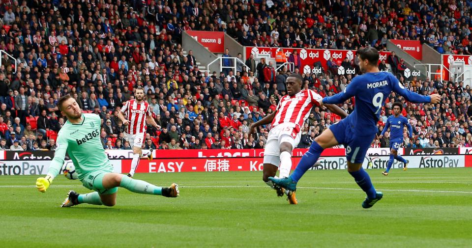 Stoke City 0 Chelsea 1 - Morata puts Blues ahead early on