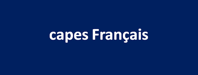 capes Français 2008 مناظرة الكاباس فرنسية 2008