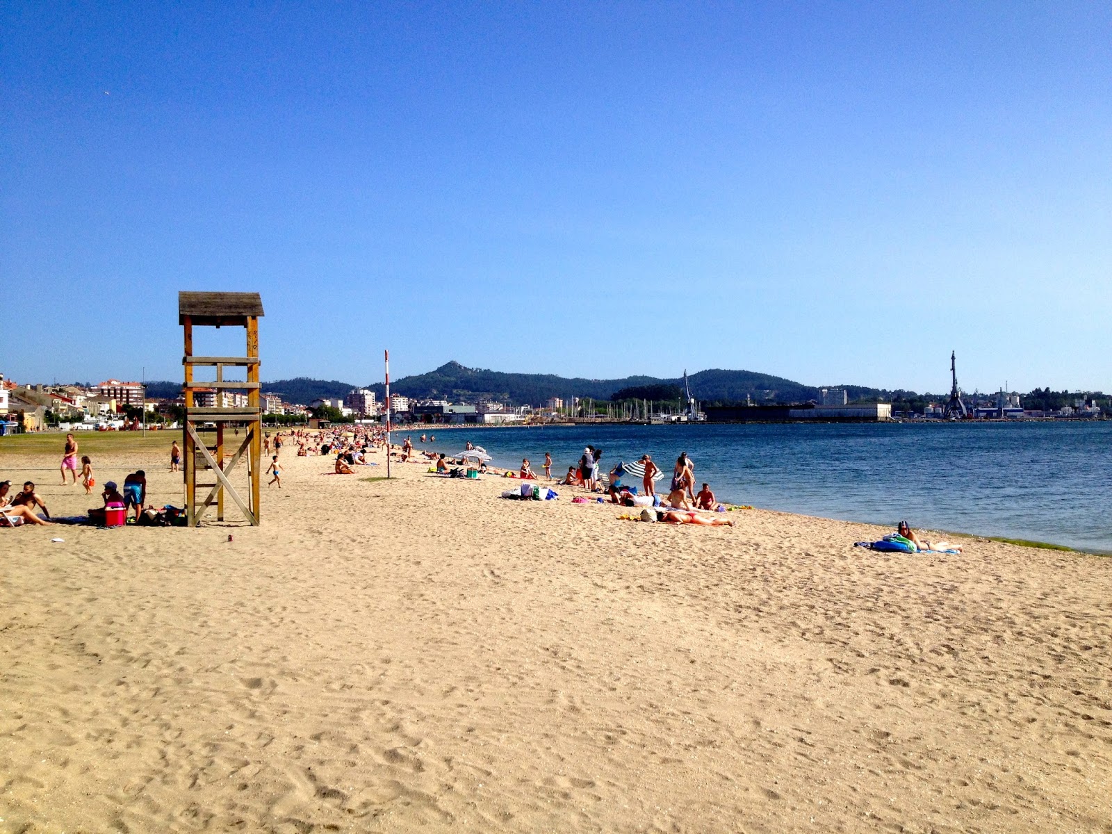 Paseando por Villagarcia y su entorno La Playa de Villagarcía "Entre