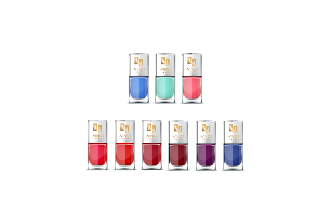 AA Wings of Color Oil Therpy Nail Lacquer