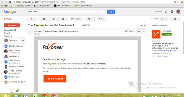 Featured image of post Payoneer Live Chat English : You never know where your business may take you.