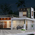 1350 sq-ft 2 bedroom modern home plan