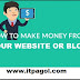Earn Money from Your Website