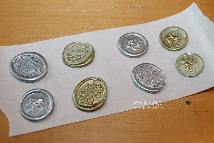 Hot Glue Wax Seals, Embellishments and Stickers!