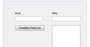 Contoh Program Looping / Perulangan Java Netbeans