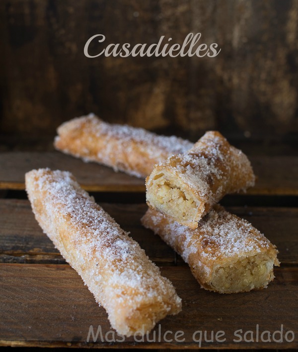 Casadielles. Receta paso a paso