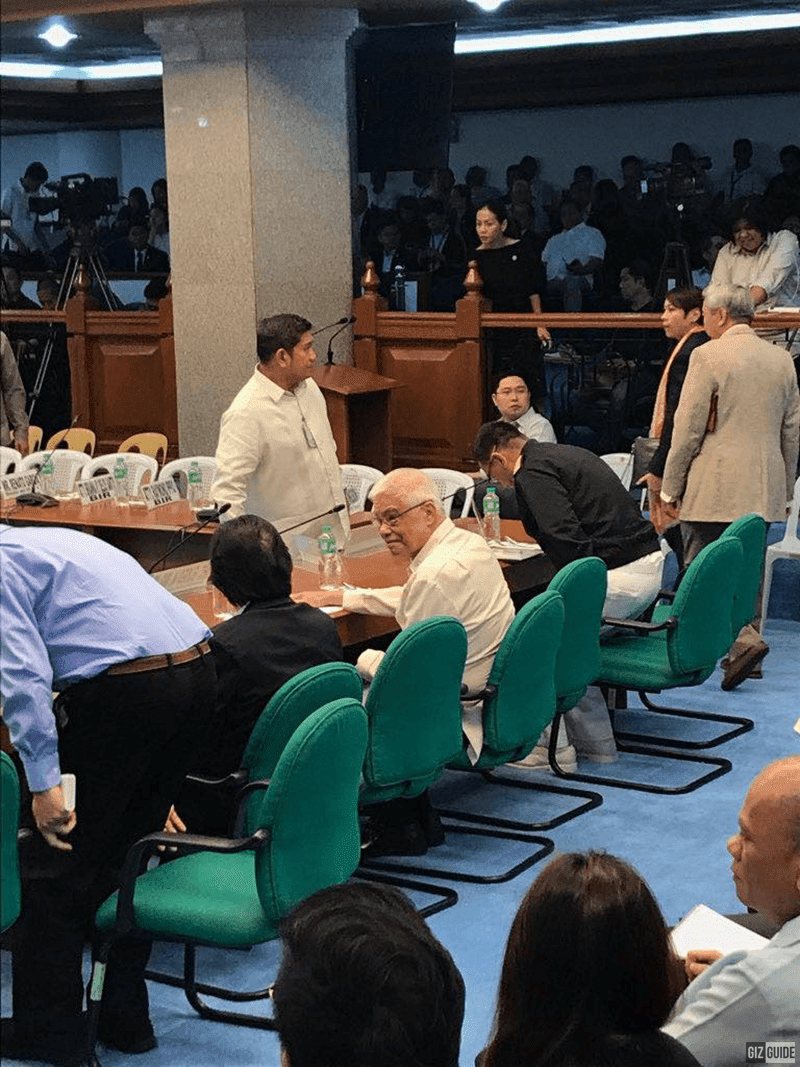 DICT's Eliseo Rio Jr. present at the Senate inquiry on third telco DICT's Eliseo Rio Jr. present at the Senate inquiry on third telco