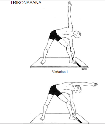 pregnancy exercises Trikonasana