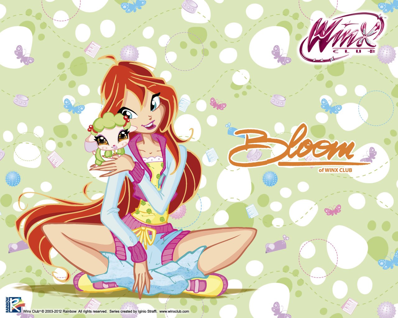Nuevo fondo de pantalla oficial Bloom Love & Pet Winx Club All