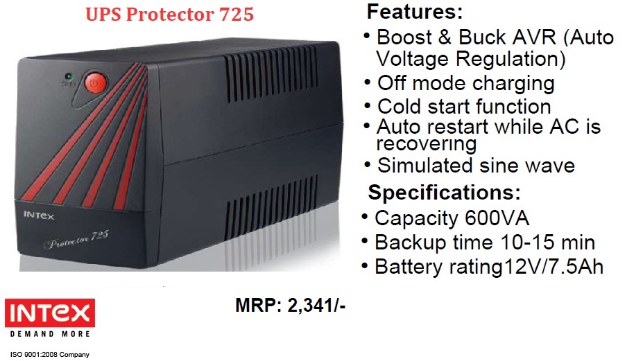 Intex Ups Protector 725 Circuit Diagram