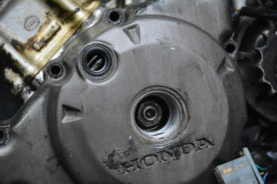 Honda CBR 125 R Engine timing marks