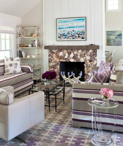 Purple Living Room