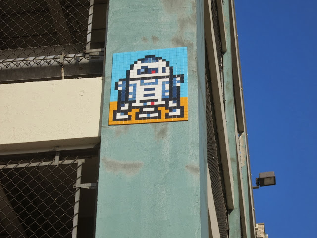 Invader Invades New York City - 2013 Edition - Collaboration With COST and ENX plus solo pieces. 7