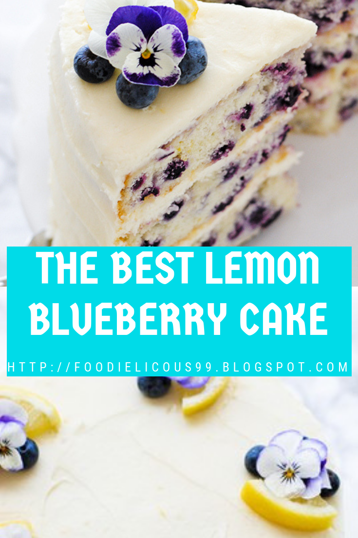The Best Lemon Blueberry Cake Udbina Com