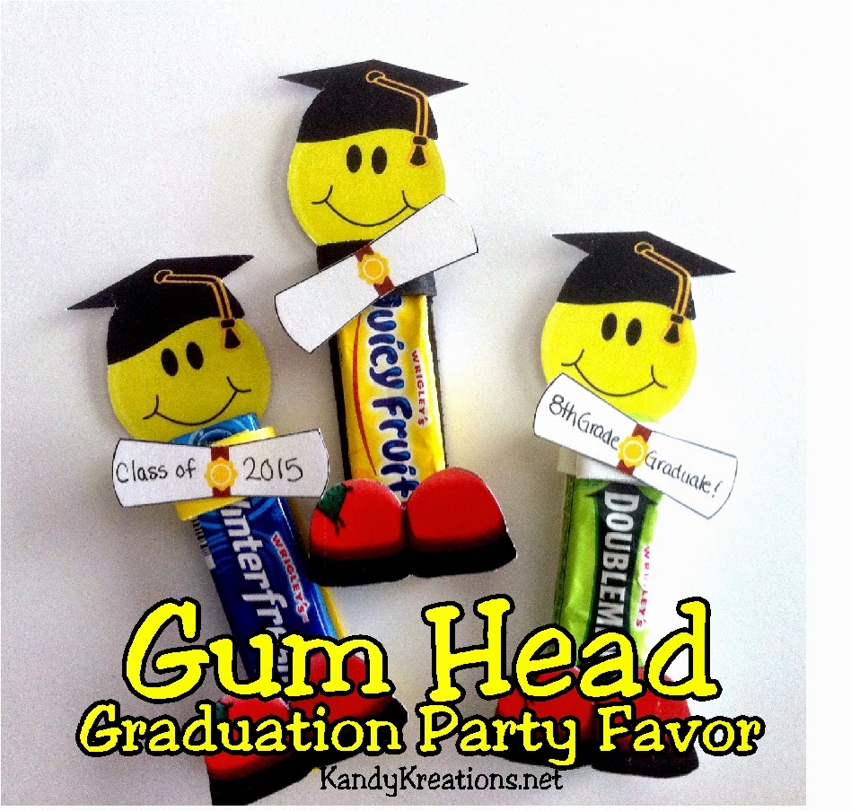 DIY Party Mom Awesome and Unique Candy Graduation Party Favor