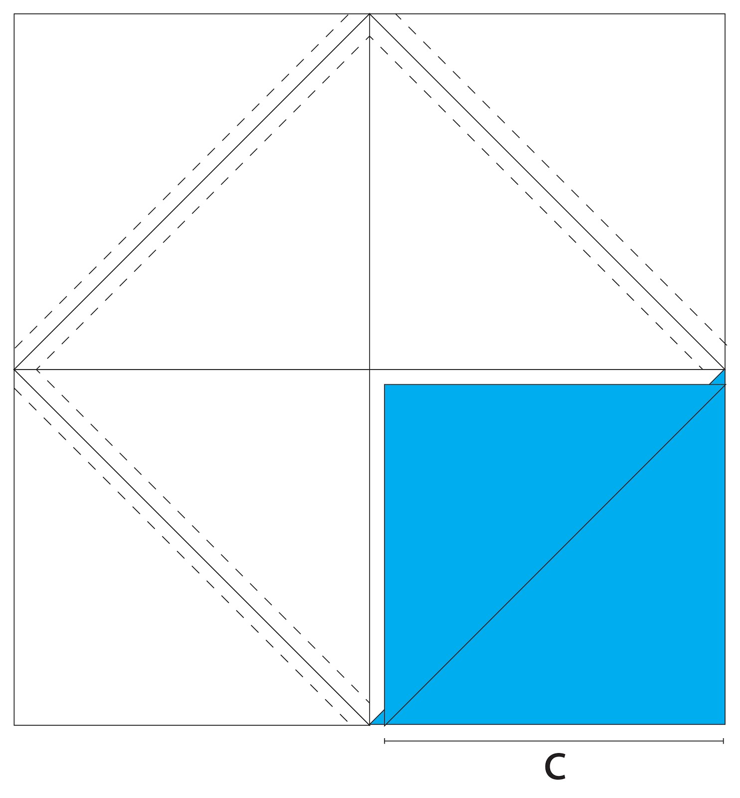 Half square triangle cheat sheet