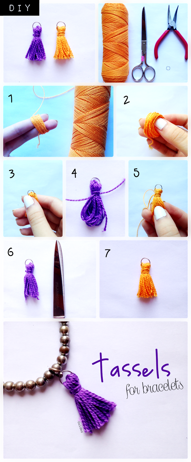DIY Mini Tassels Style Guides moda tendencias looks belleza