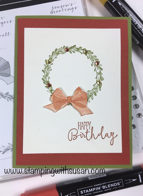 Stampin' Up!, 2018 Holiday Catalog, www.stampingwithsusan.com,Wishing You Well,