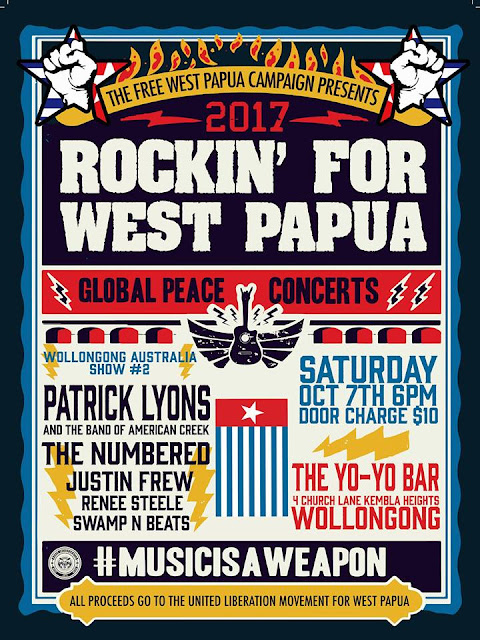 Konser Rock Internasional untuk West Papua di Cairns