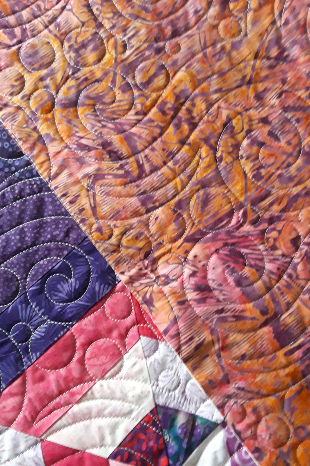 Rebecca's Quilting CUSTOMER QUILT SPIDER WEB