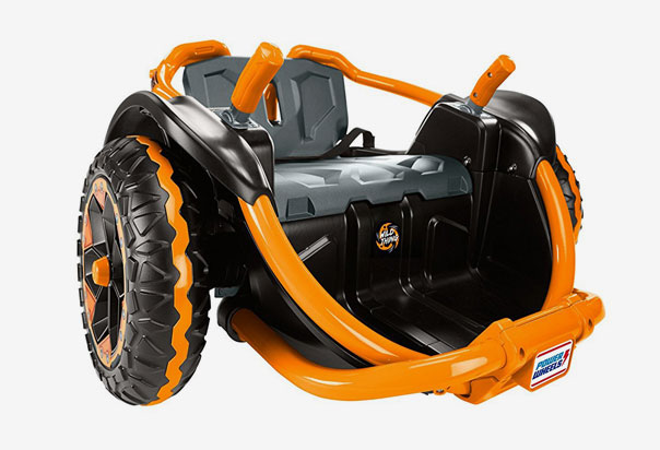 Fisher-Price Power Wheels Drives 5 mph (8.0 kmh/H) max. Forward; 2.5 mph (4.0 kmh/H) max. Reverse