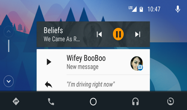 android-auto-mensaje