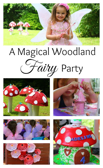 Woodland Party, Fairy Party, Woodland Mushrooms 