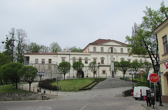 Pałac Habsburgów na Wzgórzu Zamkowym w Cieszynie.