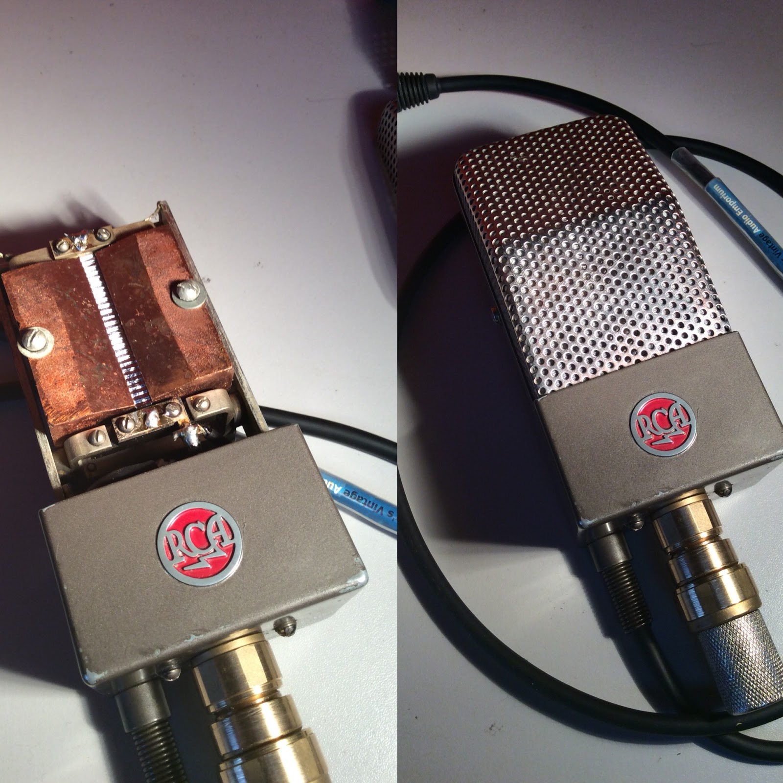 White Dog Audio Ribbon Microphone Repair Refurb & Modification