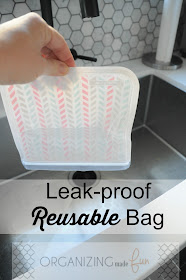 Leak-proof reusable bag