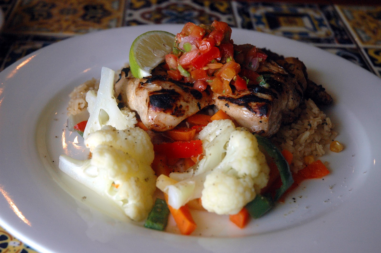 DUDE FOR FOOD A Little Sunshine and Southwestern Flavors at Chili's