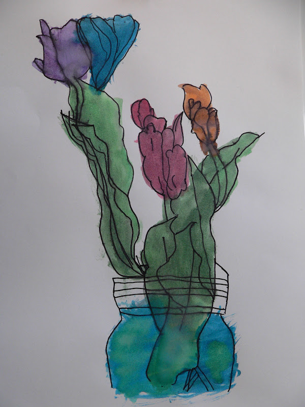 These Things Drawing Upside Down