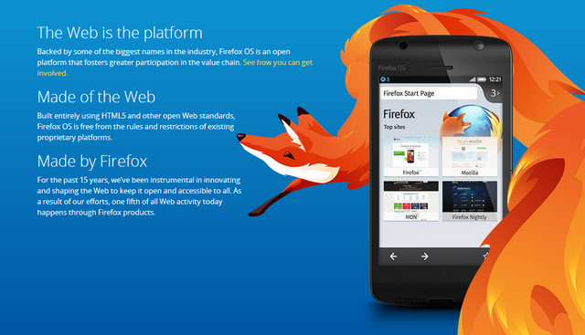 Mozilla Resmi Merilis Firefox OS pada Ponsel Alcatel OT Fire dan ZTE Open