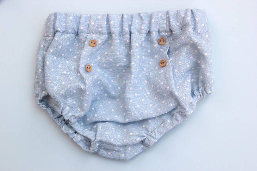 DIY Tutorial y patrones gratis CUBREPAÑAL o BRAGUITAS de bebe