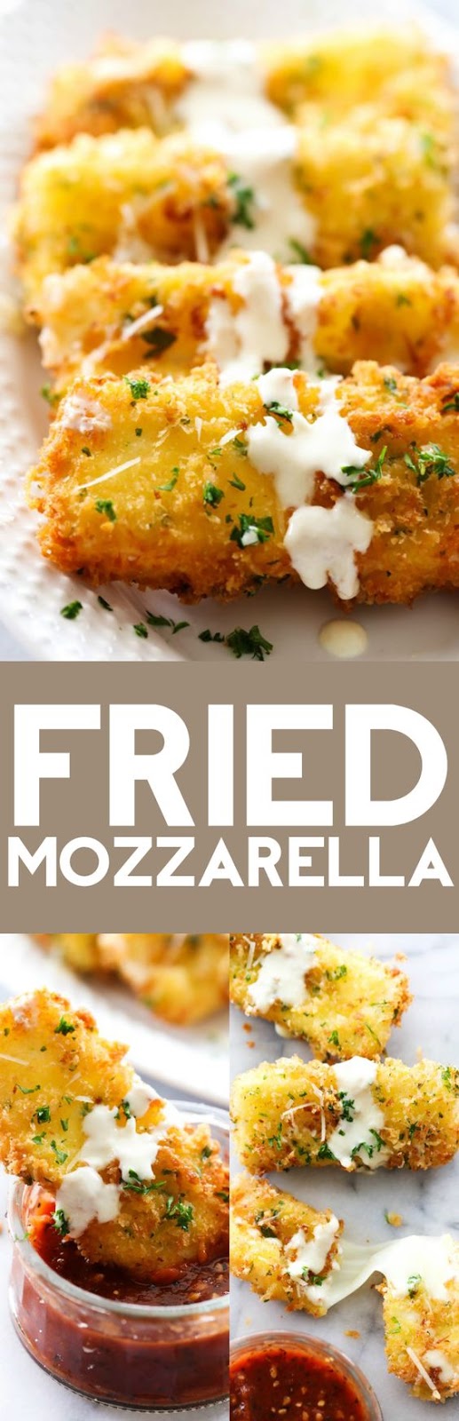 Fried Mozzarella Recipe Girls Dishes