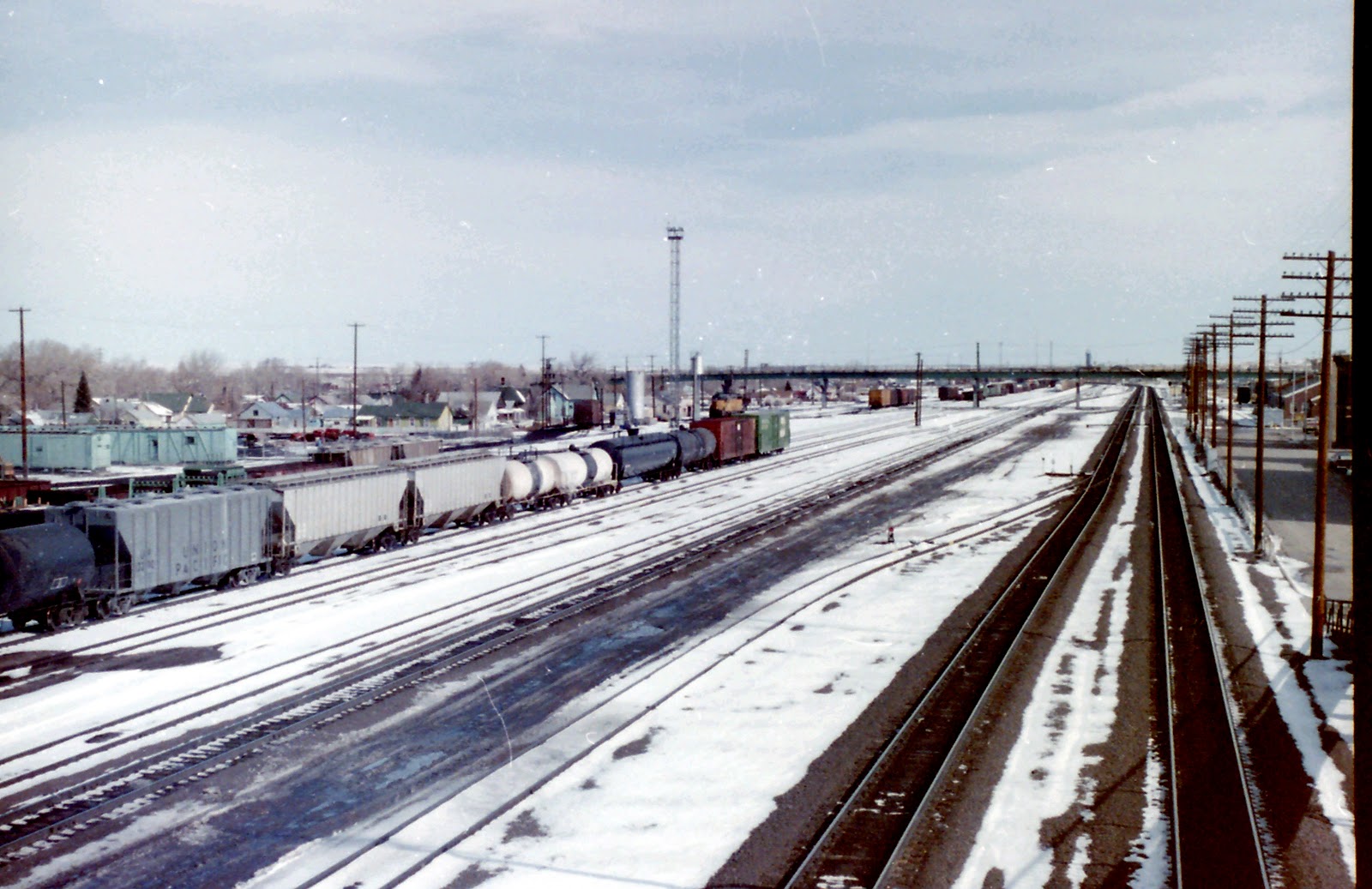 Railhead Union Pacific Railroad Rail Yard, Laramie Wyoming
