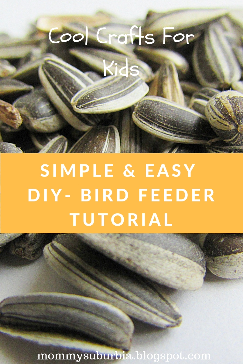 Mommy Suburbia Crafts For Kids Diy Simple Easy Bird Feeder