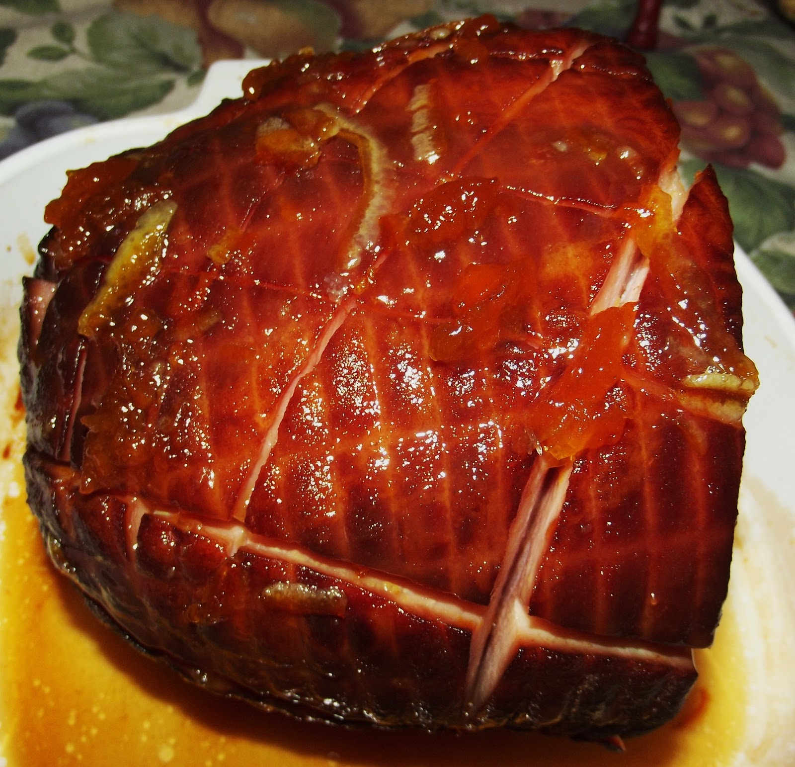 Cinnamon-Sugar: Orange-Apricot Glazed Ham