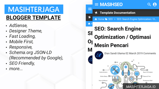 Masihterjaga Template Blogger Terbaik Masihterjaga Template Blogger SEO Friendly 2019
