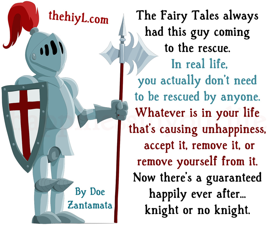 Knight in shining armor