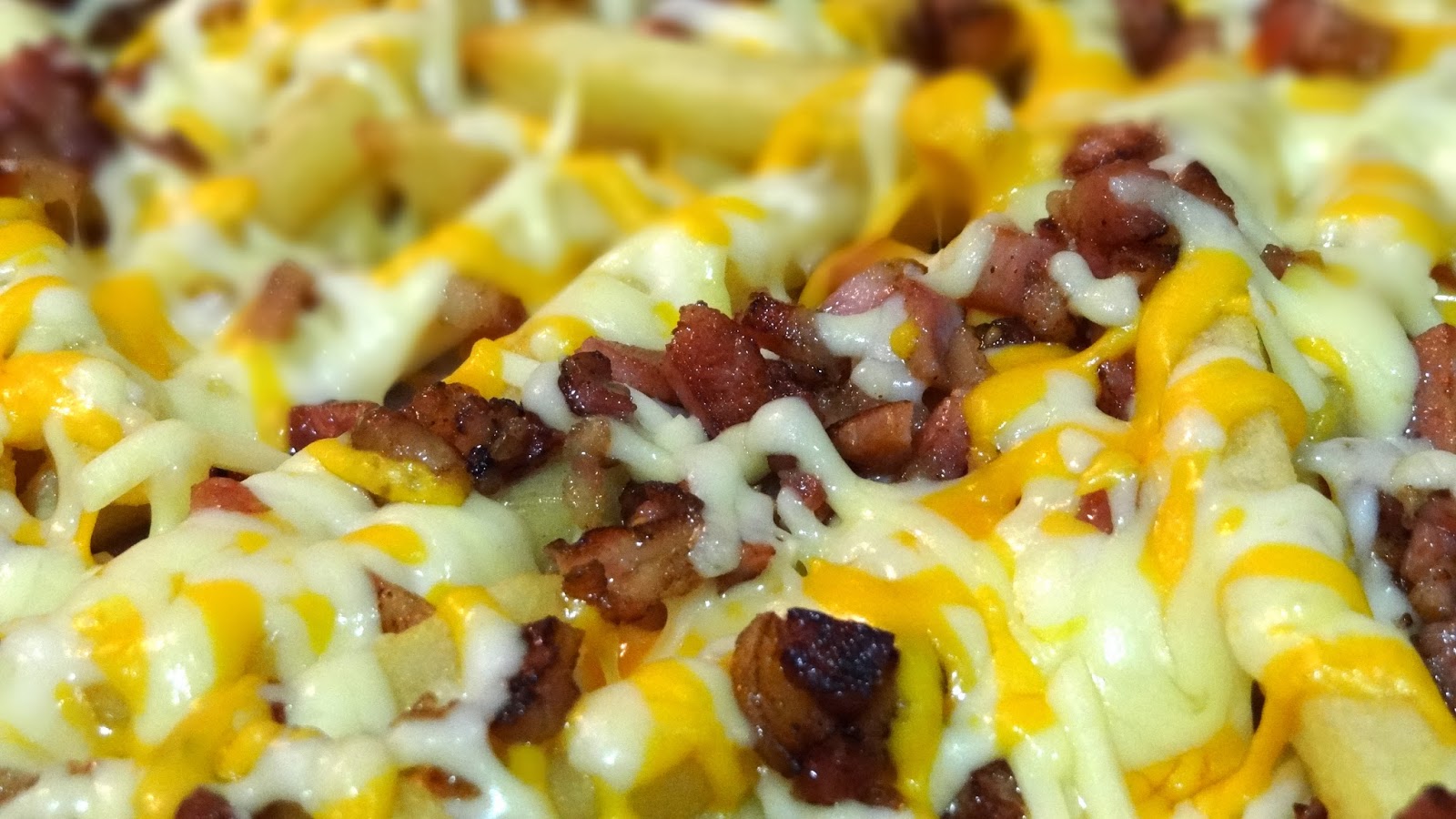 La maison du chef Paco Bacon Cheese fries (Fosters Hollywood Receta