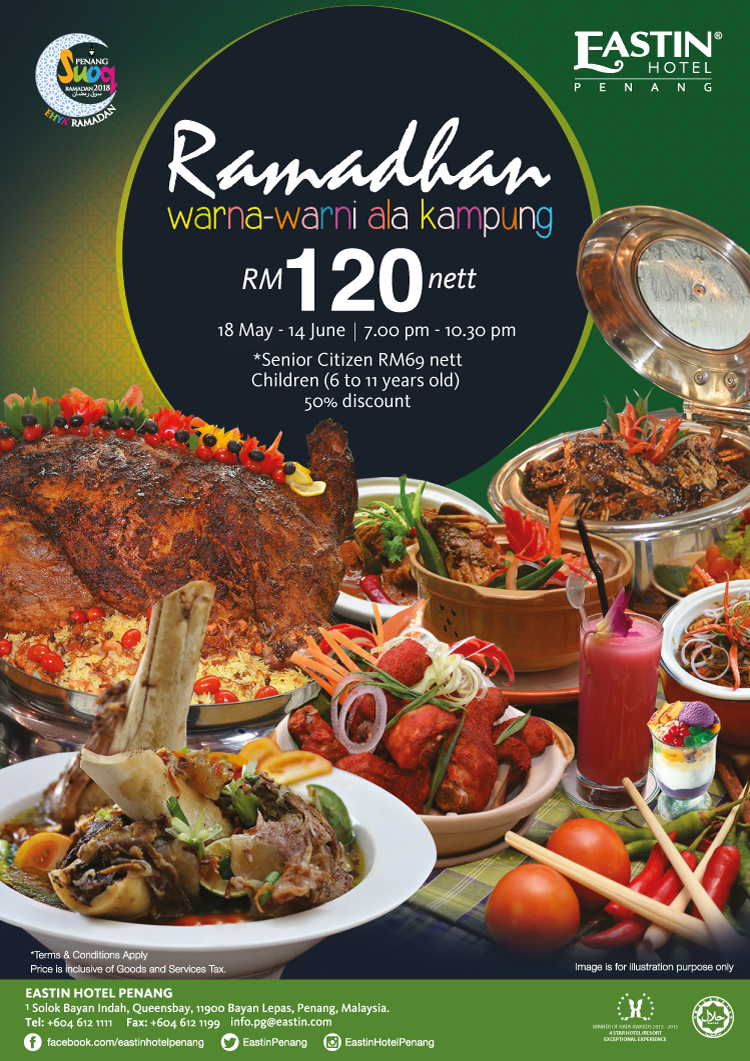 Ramadhan Buffet Dinner Di Eastin Hotel Penang ALIA FARHAN