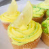 Lemon Cupcakes with lemon frosting