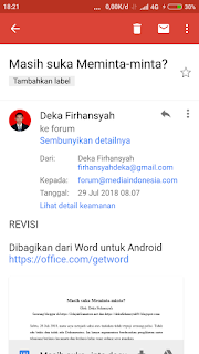 Screenshot Email Deka Firhansyah
