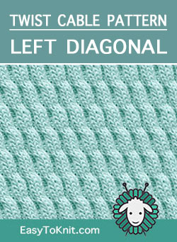 Free Knitting Pattern in the round