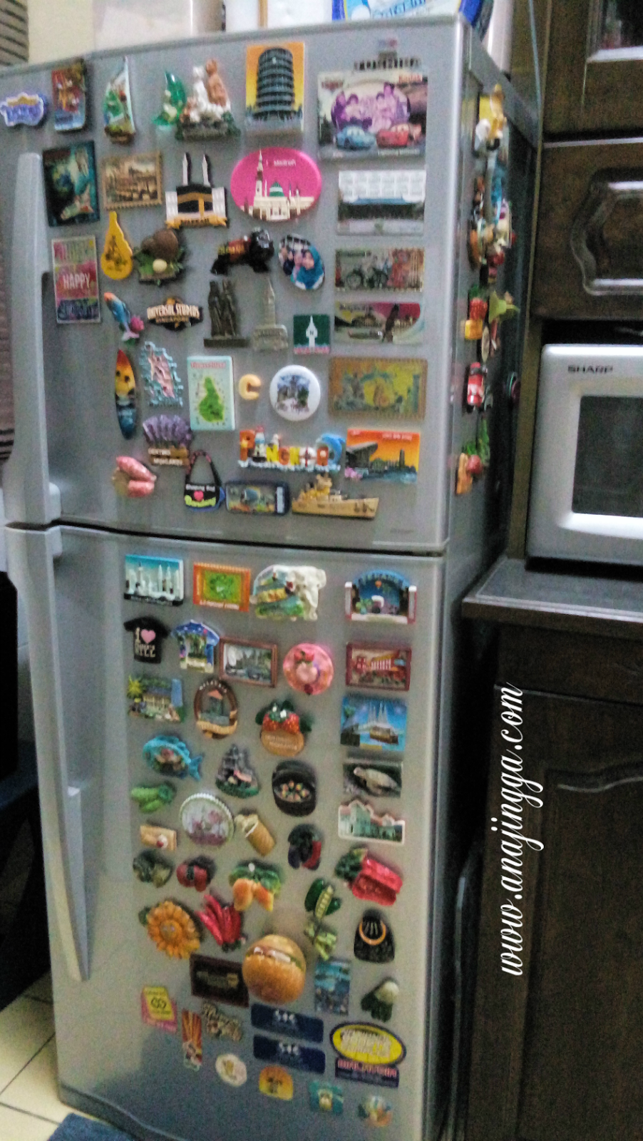 Pelbagai koleksi Fridge Yang Penuh Sentimental Value